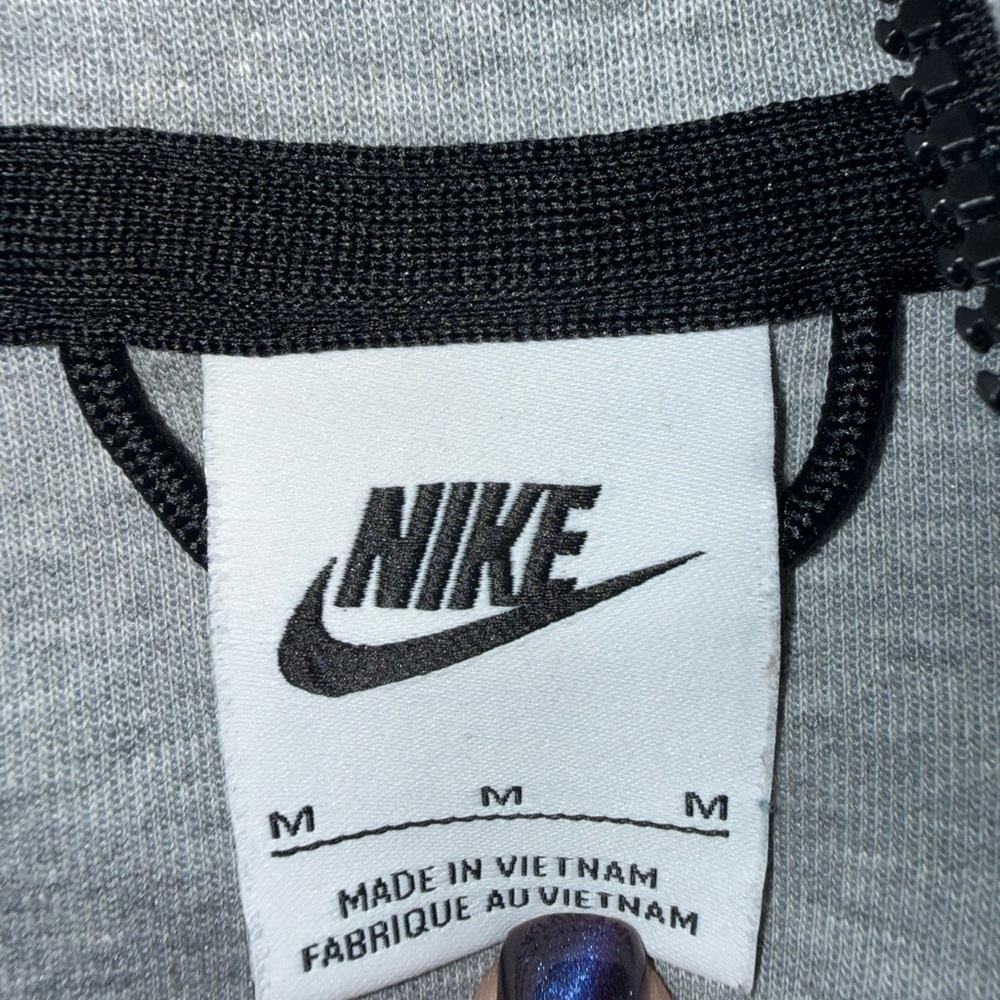 Nike Tech Hooded Performance Gray Jacket - image 2